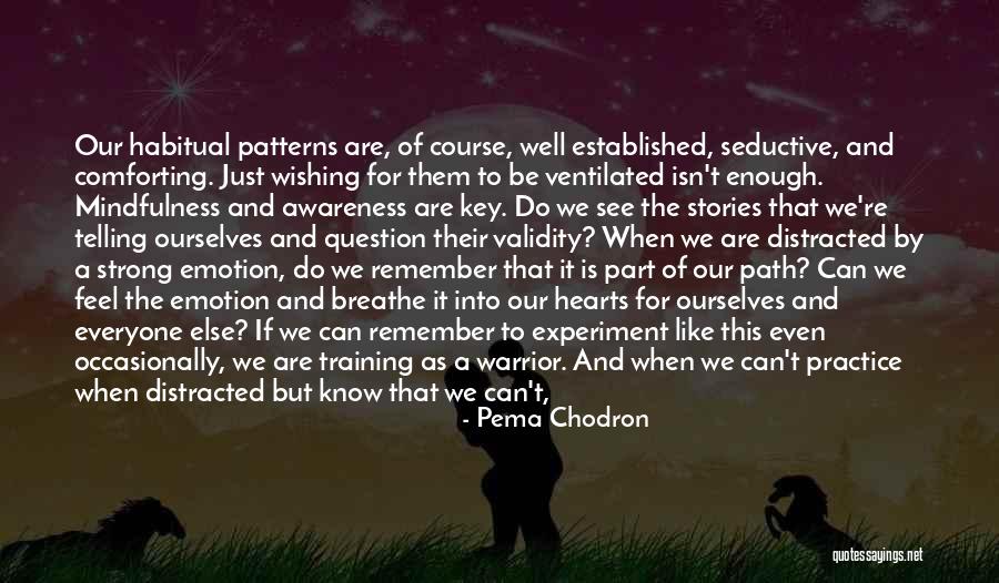 Just Remember To Breathe Quotes By Pema Chodron