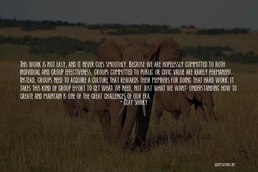 Just Rewards Quotes By Clay Shirky Just Rewards Quotes By Clay Shirky