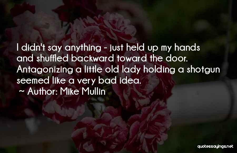 Just Say Anything Quotes By Mike Mullin