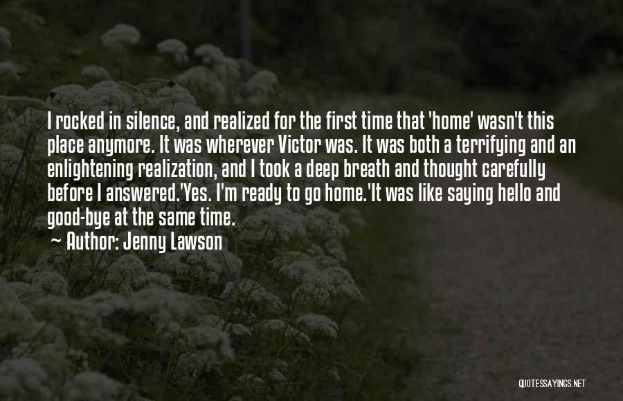 Just Saying Hello Quotes By Jenny Lawson