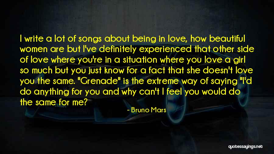 Just Saying I Love You Quotes By Bruno Mars Just Saying I Love You Quotes By Bruno Mars