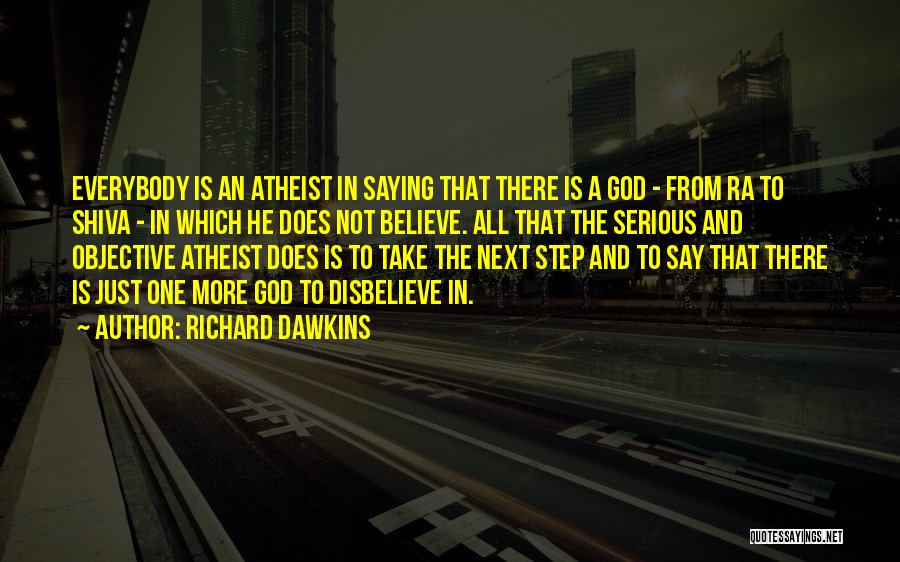 Just Saying Quotes By Richard Dawkins