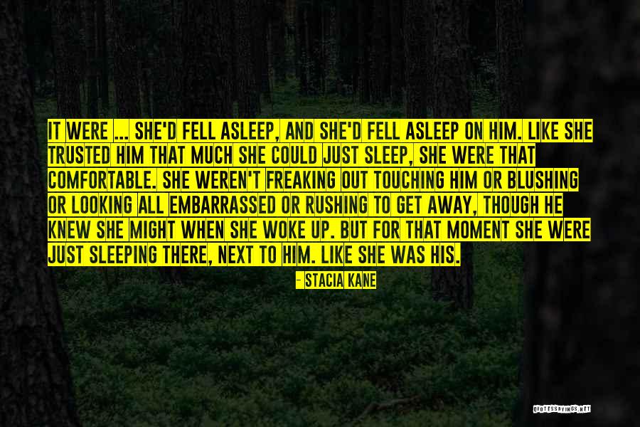 Just Sleep Quotes By Stacia Kane Just Sleep Quotes By Stacia Kane