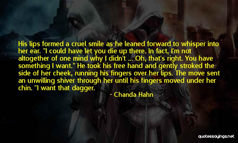 Just Smile And Move On Quotes By Chanda Hahn Just Smile And Move On Quotes By Chanda Hahn