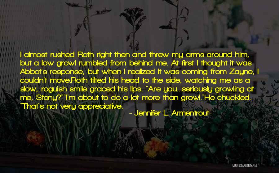 Just Smile And Move On Quotes By Jennifer L. Armentrout