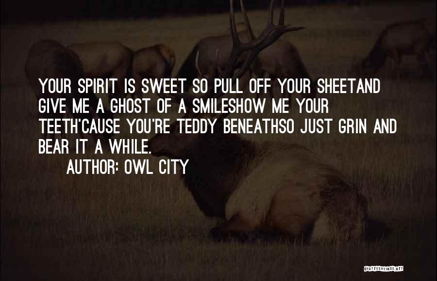 Just Smile Quotes By Owl City