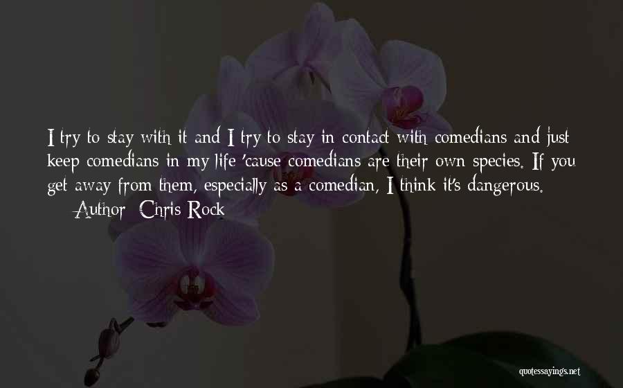 Just Stay Away Quotes By Chris Rock