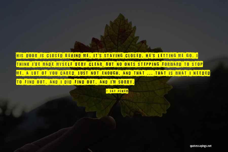 Just Stop And Think Quotes By Jay Asher Just Stop And Think Quotes By Jay Asher