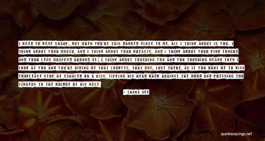 Just Stop And Think Quotes By Shana Abe Just Stop And Think Quotes By Shana Abe