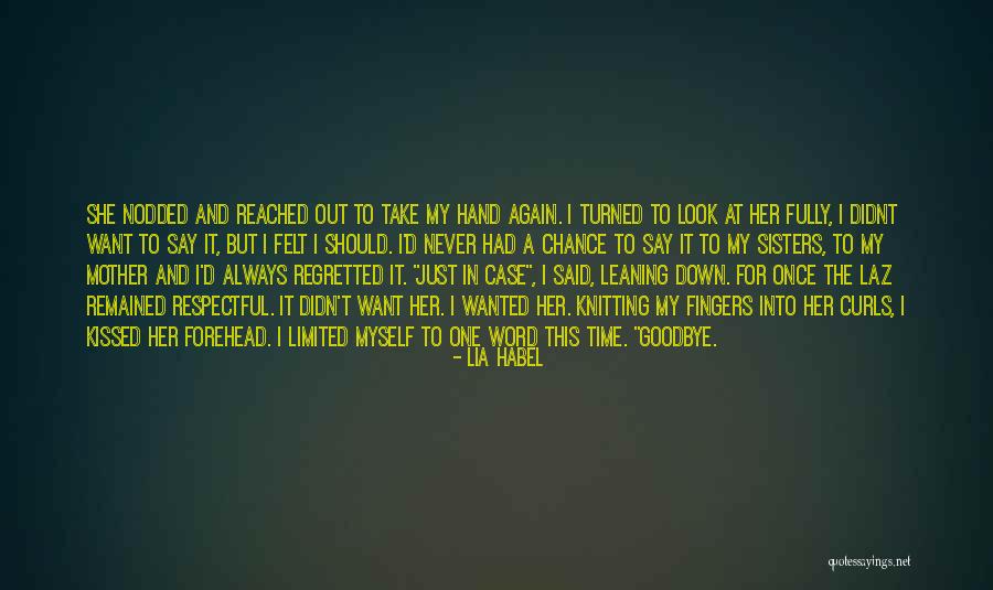 Just Take My Hand Quotes By Lia Habel Just Take My Hand Quotes By Lia Habel