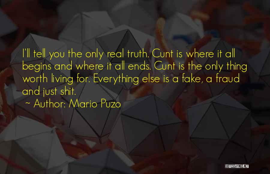 Just Tell The Truth Quotes By Mario Puzo