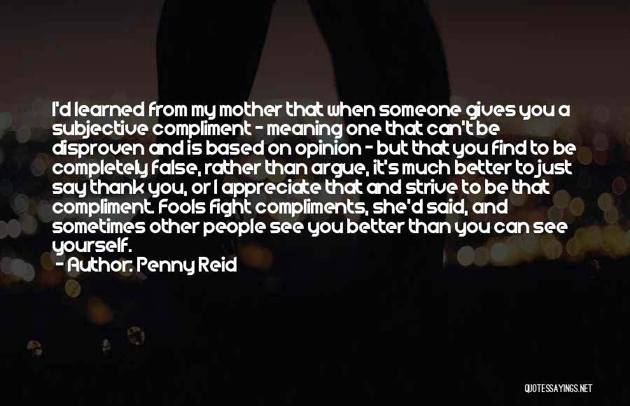 Just Thank You Quotes By Penny Reid