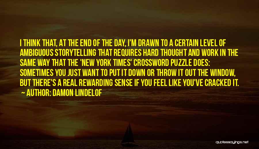 Just The Thought Of You Quotes By Damon Lindelof