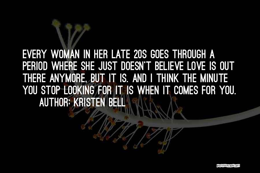 Just Think A Minute Quotes By Kristen Bell