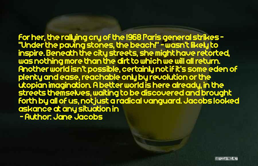 Just Waiting For Nothing Quotes By Jane Jacobs