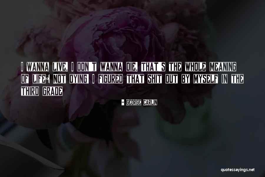 Just Wanna Live Life Quotes By George Carlin Just Wanna Live Life Quotes By George Carlin