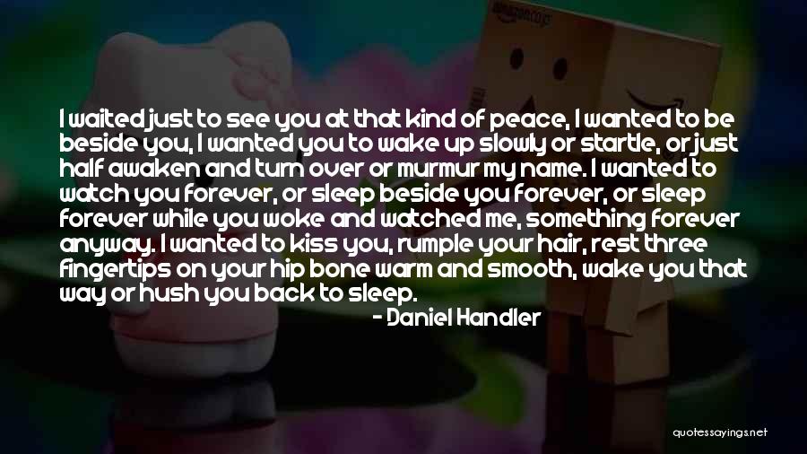 Just Want To Sleep Forever Quotes By Daniel Handler Just Want To Sleep Forever Quotes By Daniel Handler