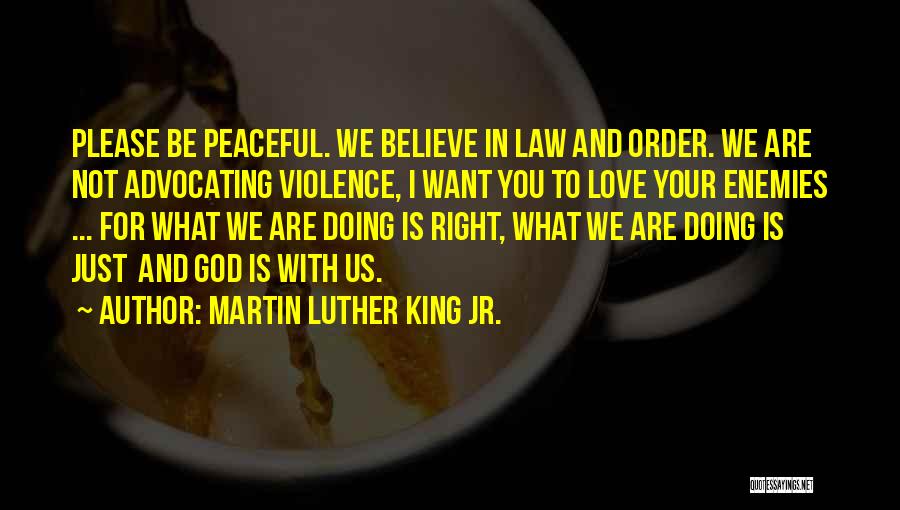 Just Want Your Love Quotes By Martin Luther King Jr.