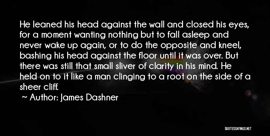 Just Wanting To Be Held Quotes By James Dashner