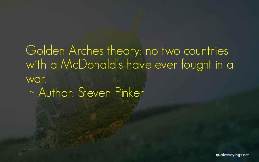 Just War Theory Quotes By Steven Pinker