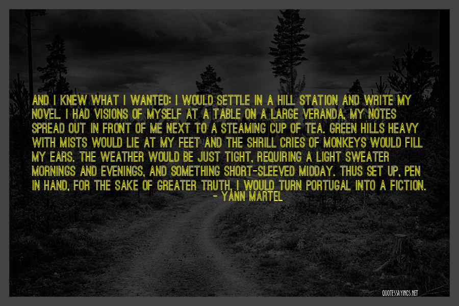 Just Weather Quotes By Yann Martel Just Weather Quotes By Yann Martel