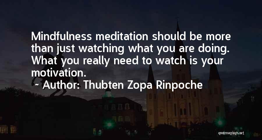 Just What You Need Quotes By Thubten Zopa Rinpoche