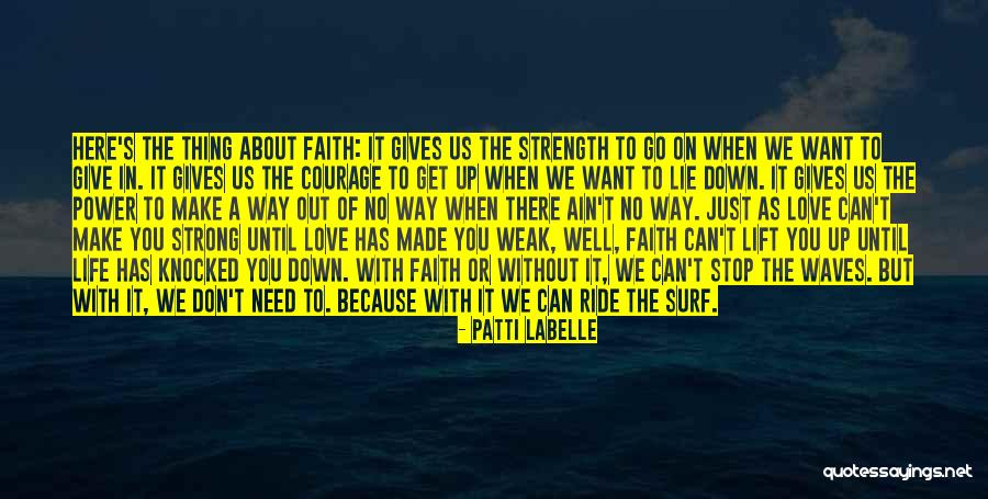 Just When You're About To Give Up Quotes By Patti LaBelle Just When You're About To Give Up Quotes By Patti LaBelle