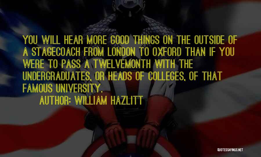 Just William Famous Quotes By William Hazlitt