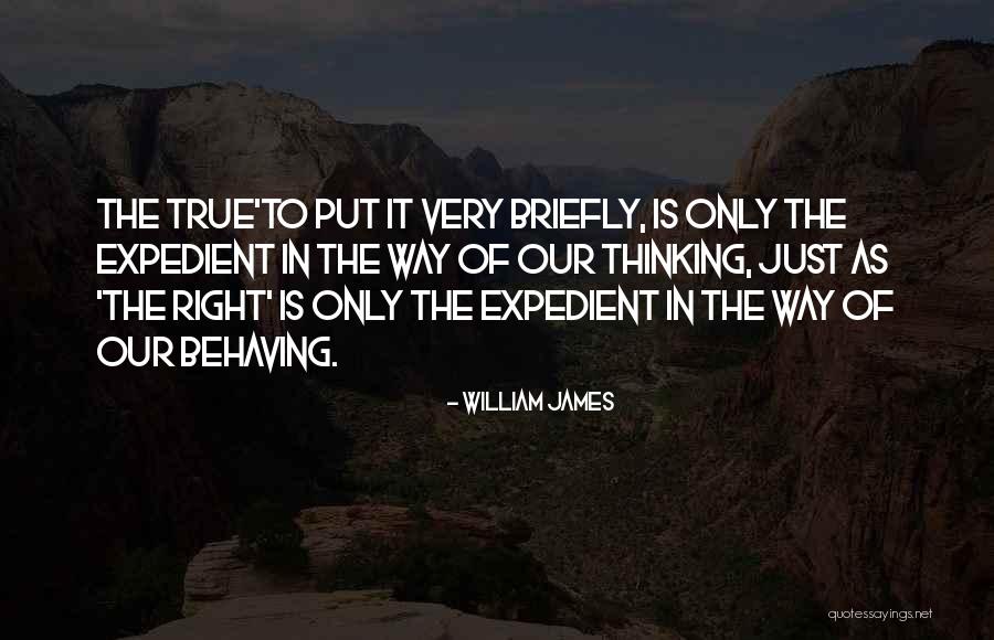 Just William Quotes By William James