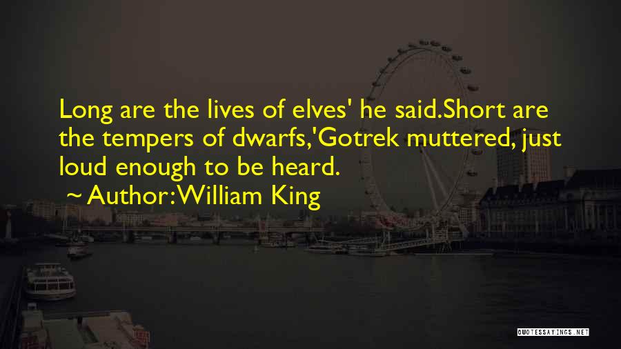 Just William Quotes By William King