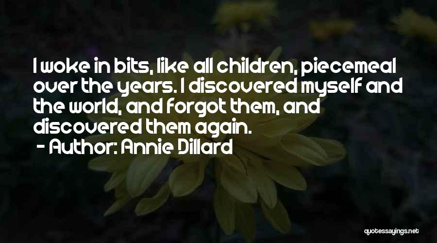 Just Woke Up Like This Quotes By Annie Dillard