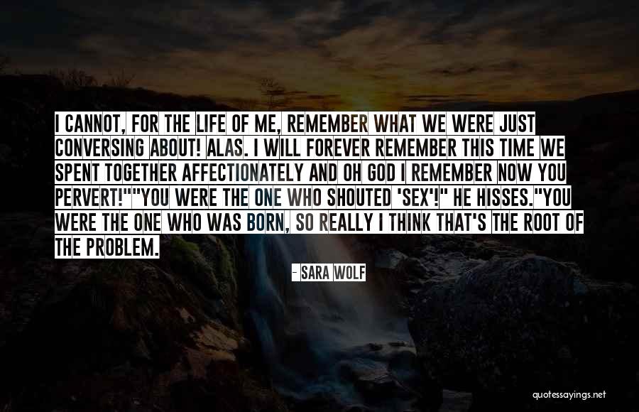 Just You And Me Forever Quotes By Sara Wolf