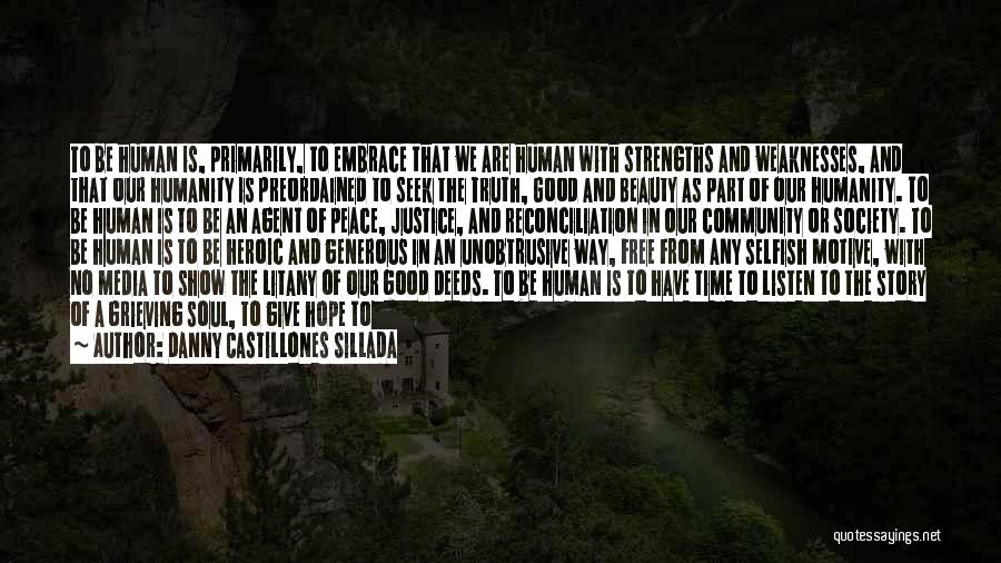 Justice And Compassion Quotes By Danny Castillones Sillada
