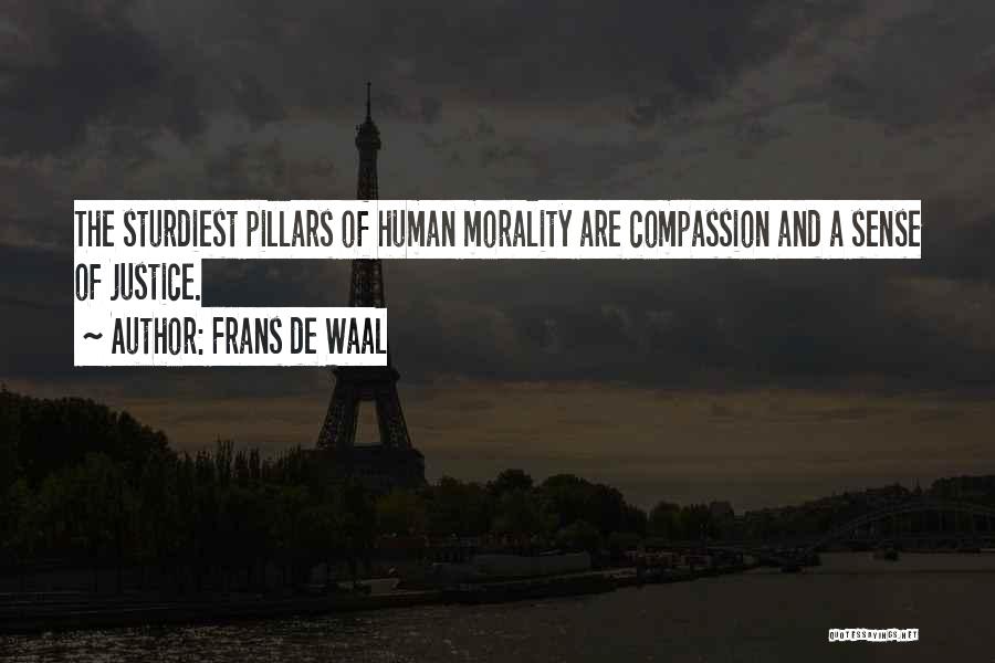 Justice And Compassion Quotes By Frans De Waal