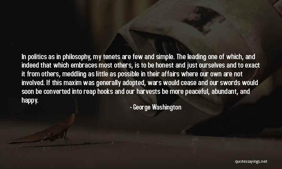 Justice And Democracy Quotes By George Washington