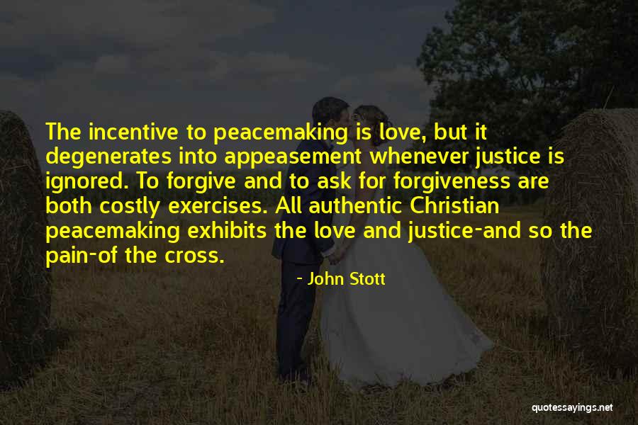 Justice And Forgiveness Quotes By John Stott