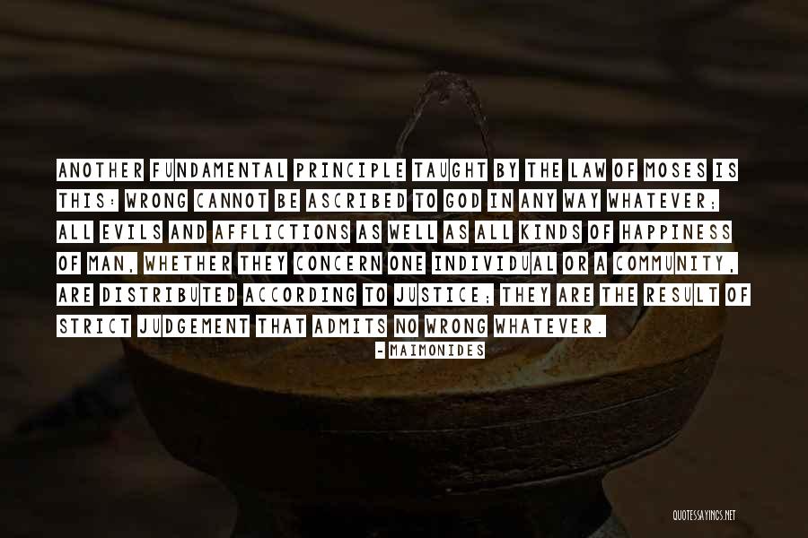 Justice And Judgement Quotes By Maimonides Justice And Judgement Quotes By Maimonides