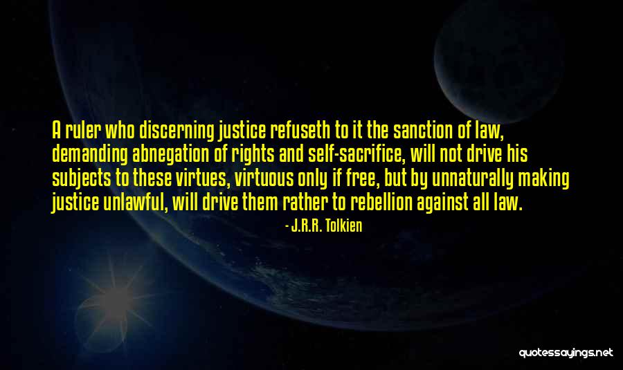 Justice And Law Quotes By J.R.R. Tolkien