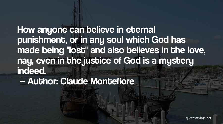 Justice And Punishment Quotes By Claude Montefiore