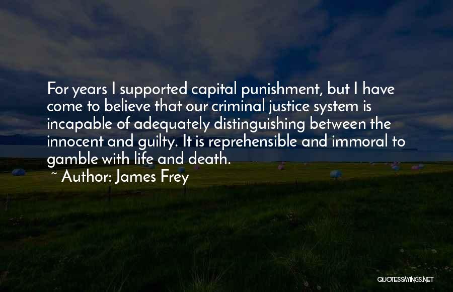 Justice And Punishment Quotes By James Frey