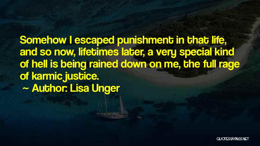 Justice And Punishment Quotes By Lisa Unger