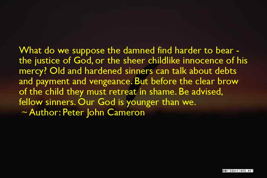 Justice And Vengeance Quotes By Peter John Cameron