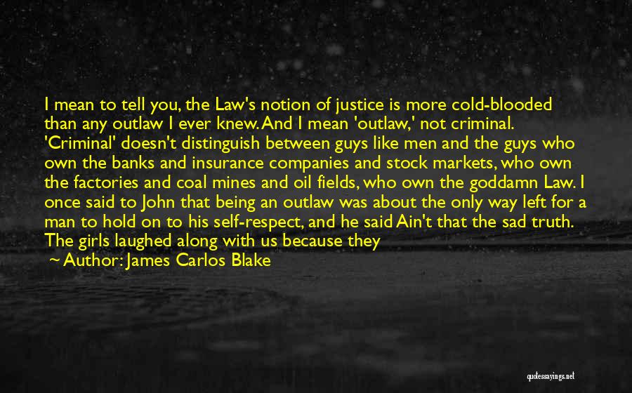 Justice For All Movie Quotes By James Carlos Blake