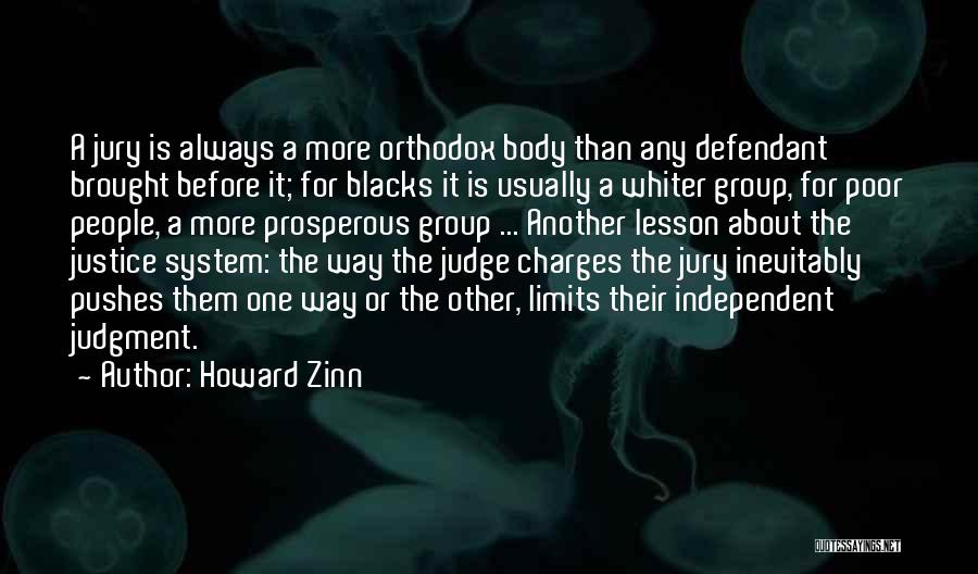 Justice For The Poor Quotes By Howard Zinn