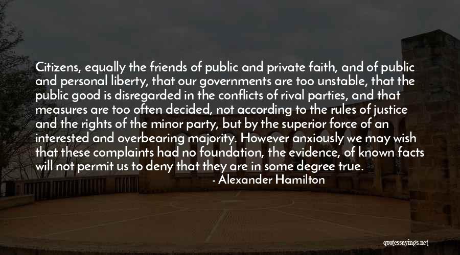 Justice Friends Quotes By Alexander Hamilton Justice Friends Quotes By Alexander Hamilton