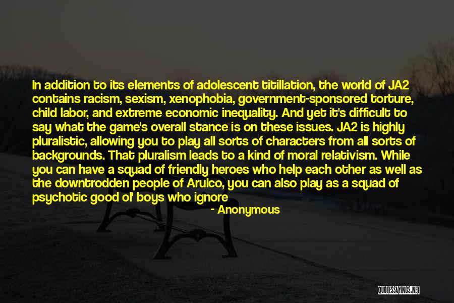 Justice Game Quotes By Anonymous Justice Game Quotes By Anonymous