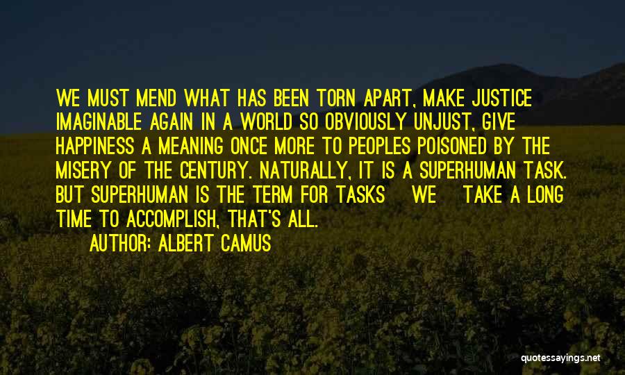 Justice Has Been Done Quotes By Albert Camus