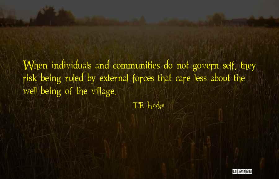 Justice Quotes Quotes By T.F. Hodge Justice Quotes Quotes By T.F. Hodge