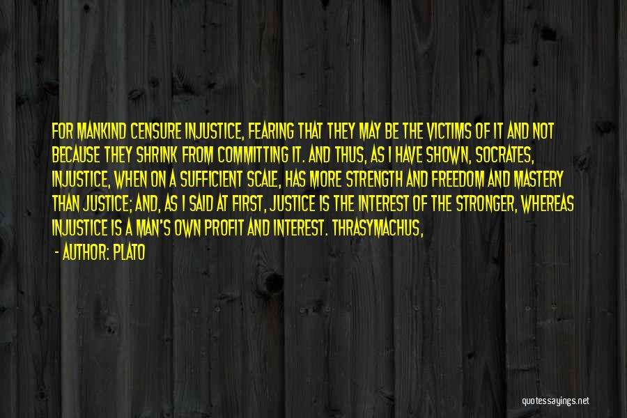 Justice Scale Quotes By Plato