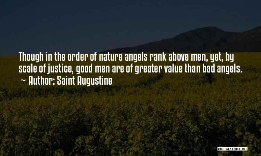 Justice Scale Quotes By Saint Augustine